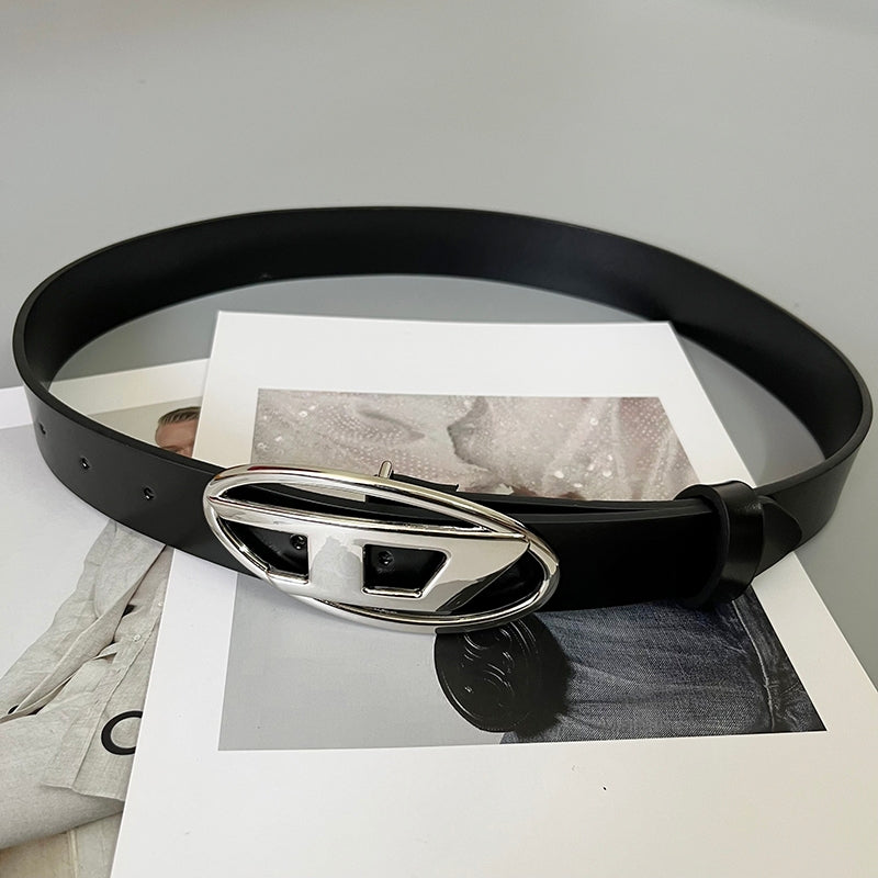 D Logo Buckle Belt