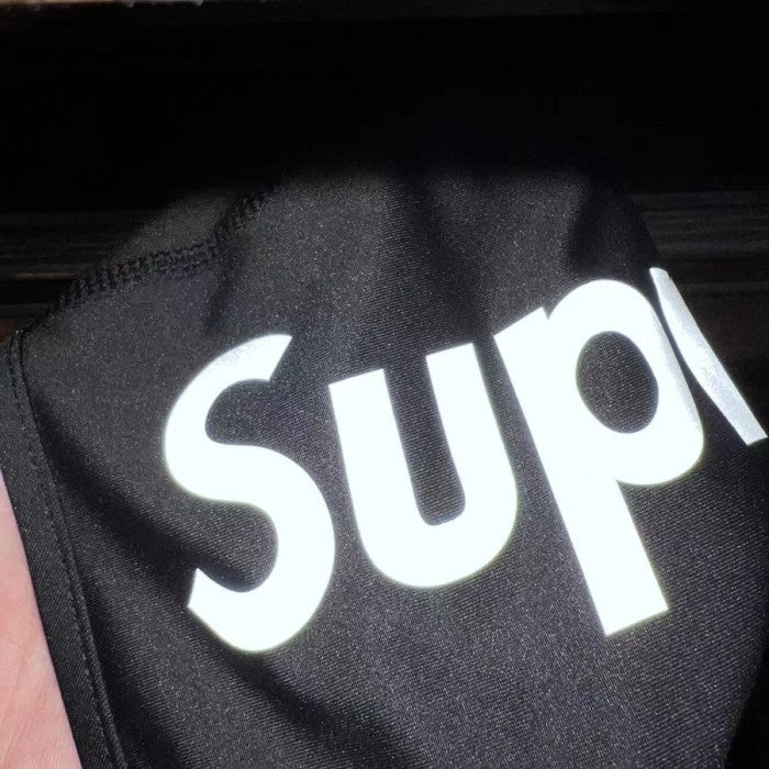 Supreme 3M Reflective Logo Balaclava (Black/Red)