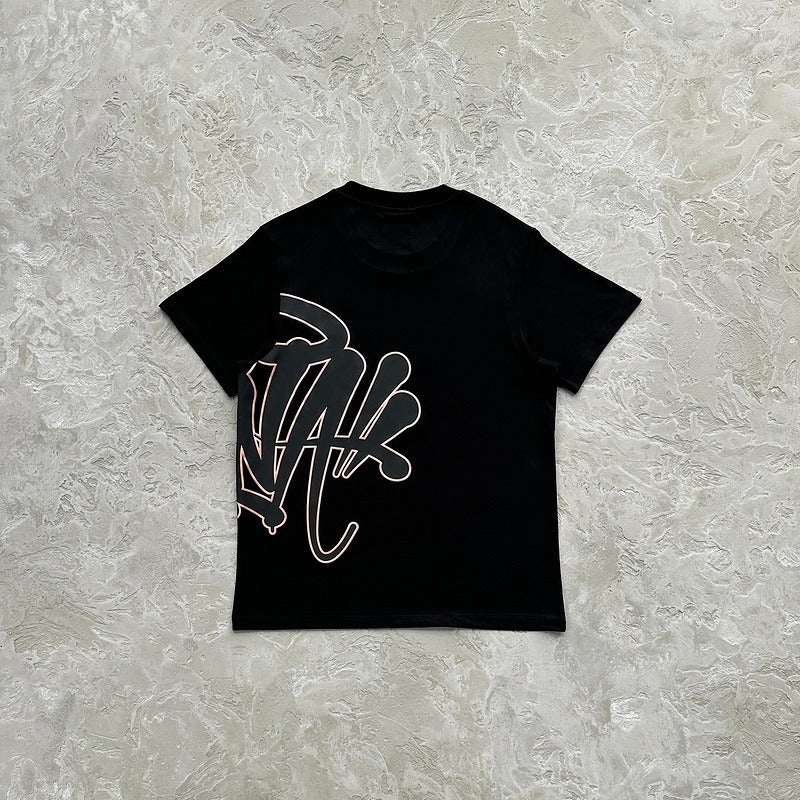 Syna World Syna Logo Tee & Shorts Set - Black/Rose Gold (Can't Rush Greatness)
