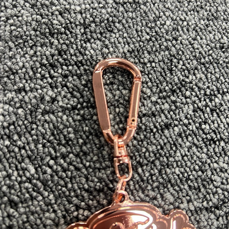 Syna World x Can't Rush Greatness Keyring - Rose Gold