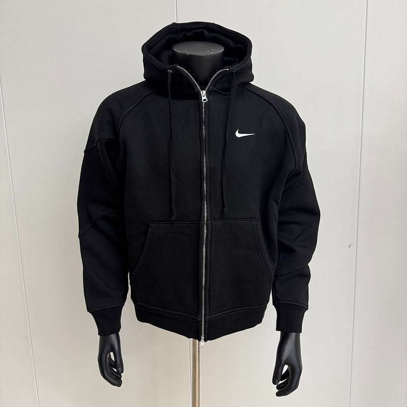Supreme Nike Zip Up Hooded Sweatshirt (SS25) - Black