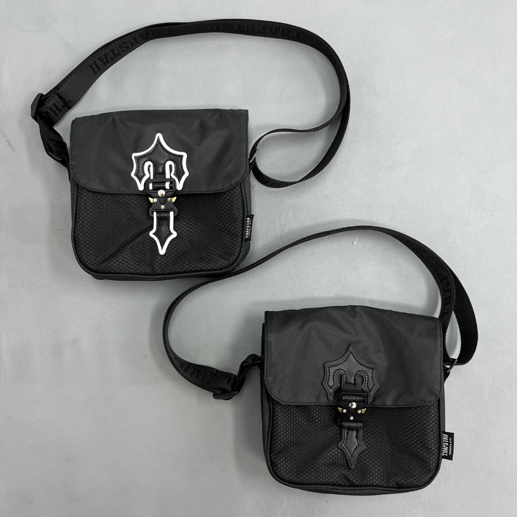 Trapstar Irongate T Crossbody Bag [Can't Rush Greatness Rose Gold/Black Line/White Line/Reflective]