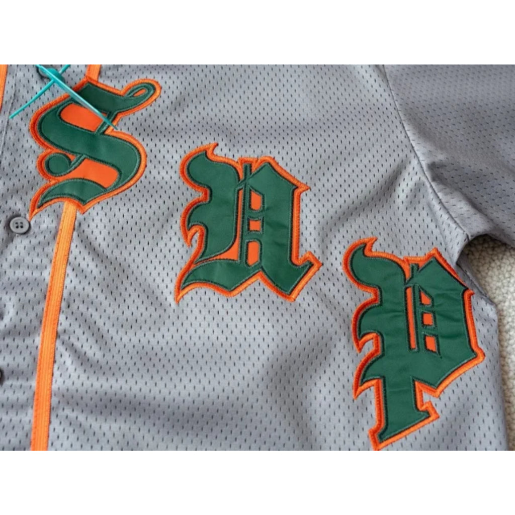 Supreme Old English Baseball Jersey SS25