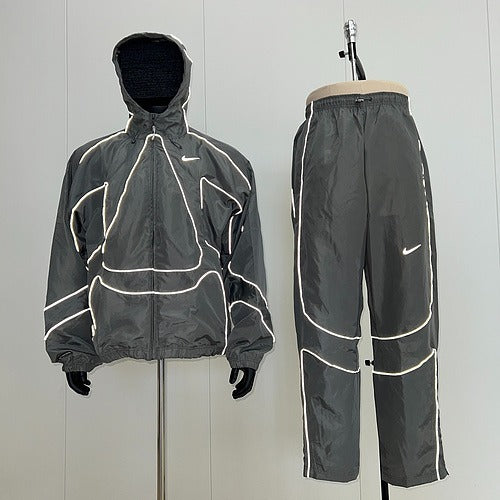 Corteiz x Nike NRG Track Jacket & Track Pants & Track Suit - Three Colors [ONYX BLACK, GULLY GREY, OFF WHITE] - 100% BNIP