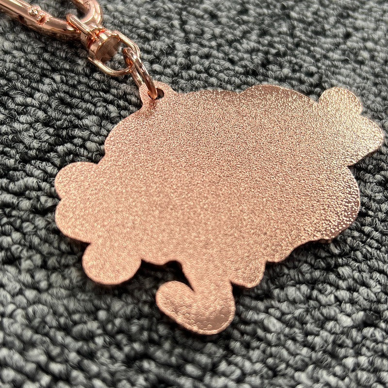 Syna World x Can't Rush Greatness Keyring - Rose Gold