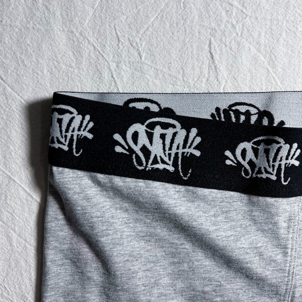 Syna World 3 Pack Boxer Briefs - Black/ Grey/ White