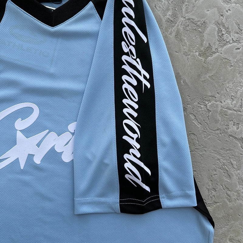 Corteiz - ALLSTARZ FOOTBALL JERSEY [BABY BLUE].