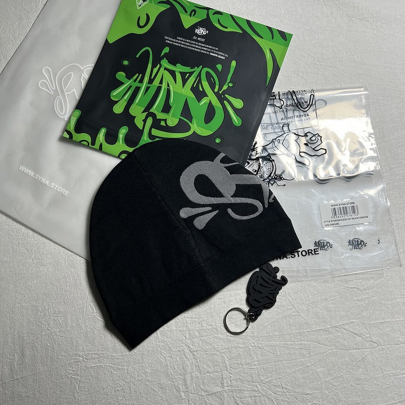 Syna World Big Logo Skull Beanie