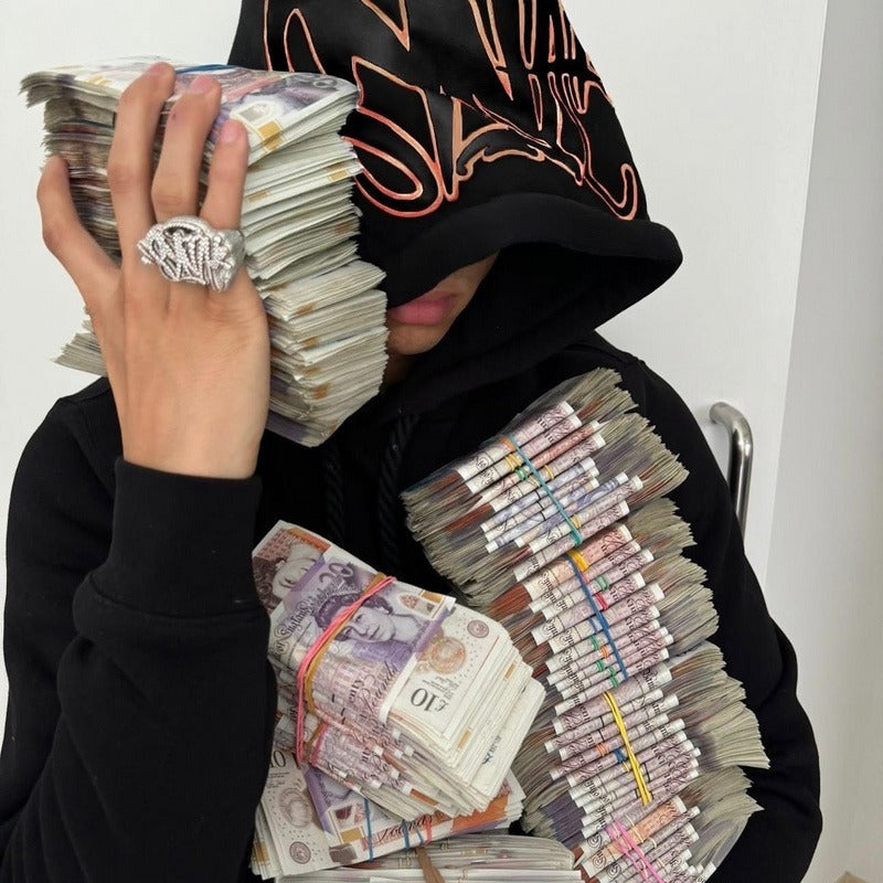 Syna World Syna Logo Tracksuit - Black/Rose Gold (Can't Rush Greatness)