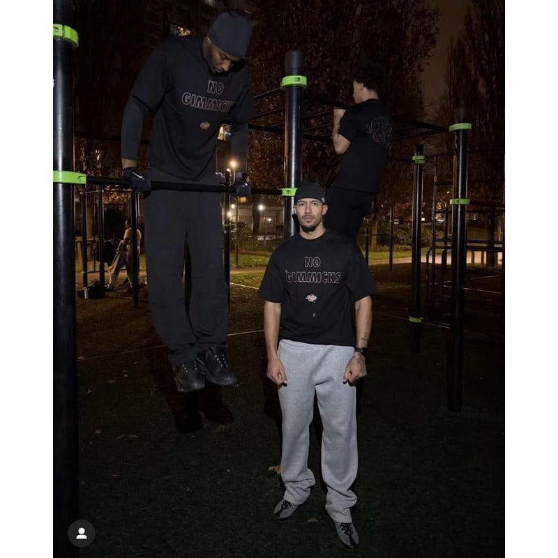 Syna World CRG No Gimmicks T-Shirt - Black/Rose Gold (Can't Rush Greatness Merchandise)