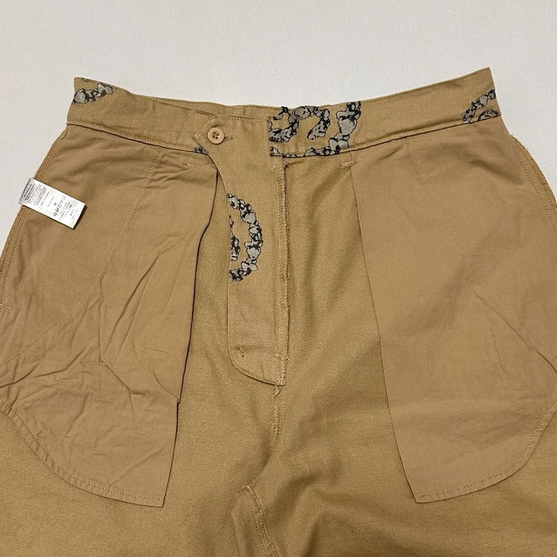 Denim Tears x Stussy Double S Wreath chino Pant - Khaki Brown