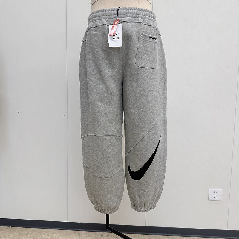 Supreme Nike Zip Up Hooded Sweatshirt (SS25) - Grey