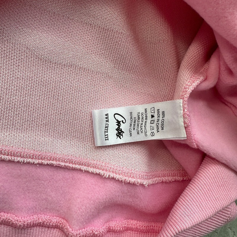 HYBRID JACQUARD KNIT ALCATRAZ ZIP HOODIE - Corteiz