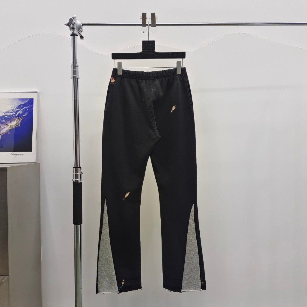 Gallery Dept. Flared Paint Splattered Sweatpants