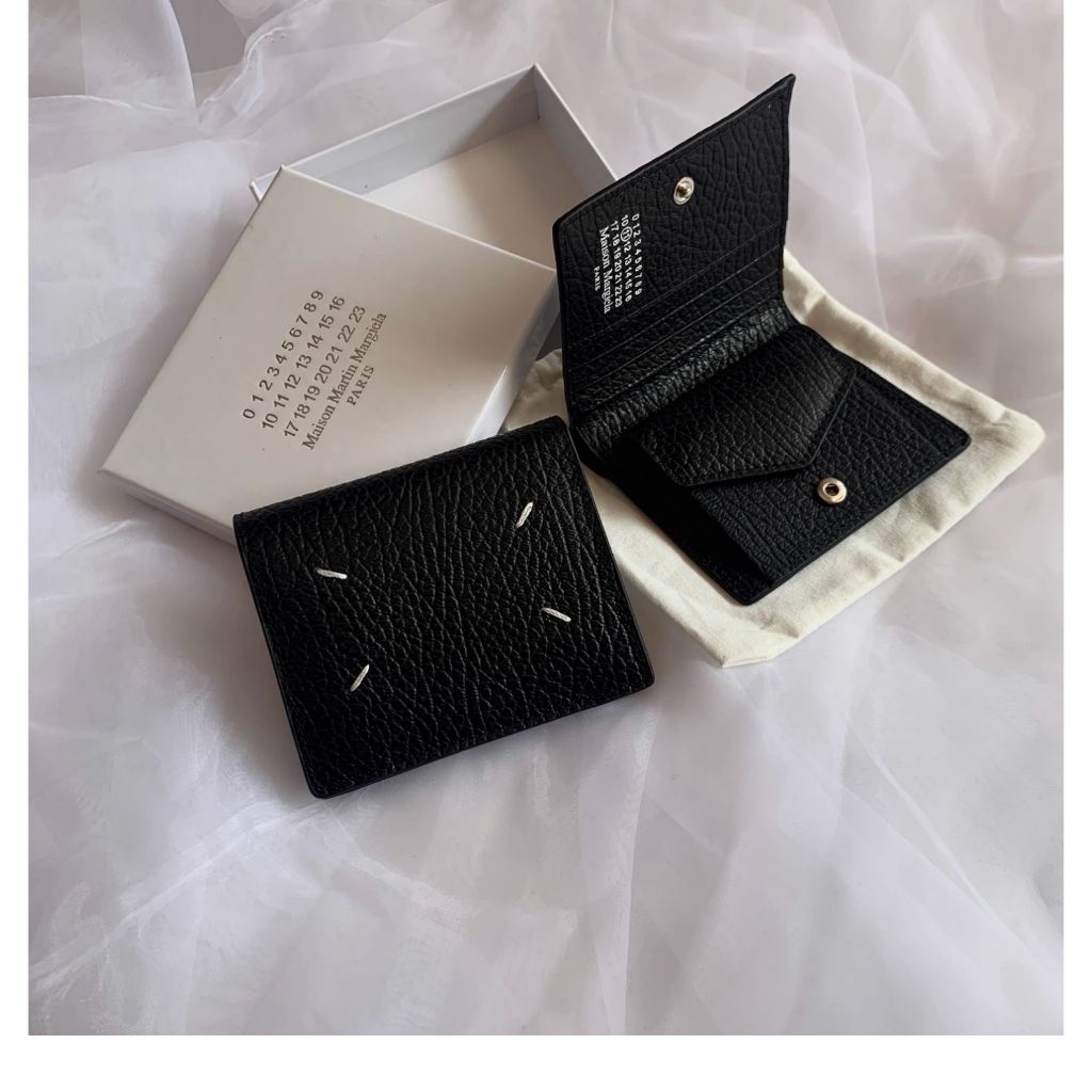 Maison Margiela Four-Stitch Leather Card Holder & Wallet (All Types)