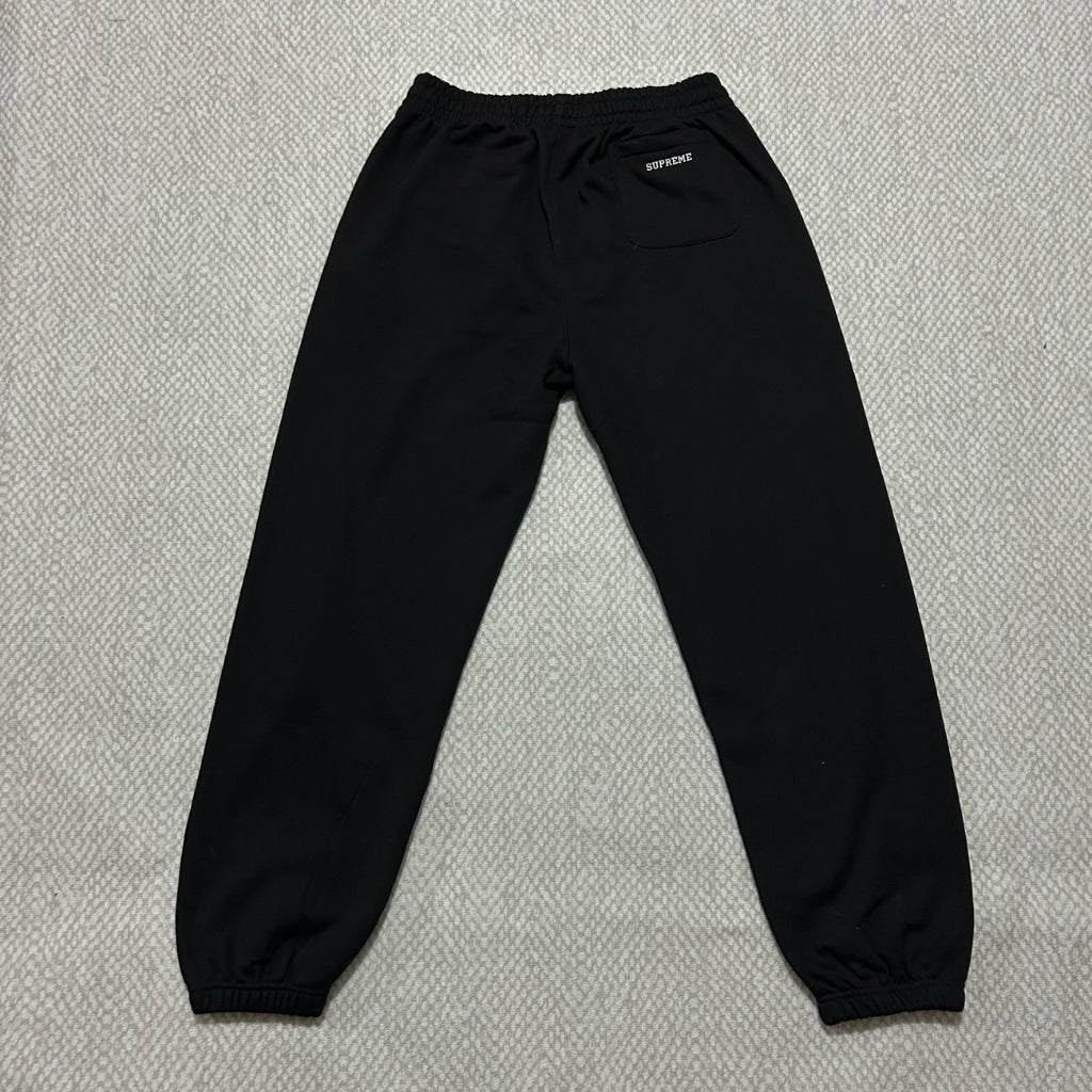 Supreme S Logo Zip Up Hoodie & Sweatpants Set - Black - FW24
