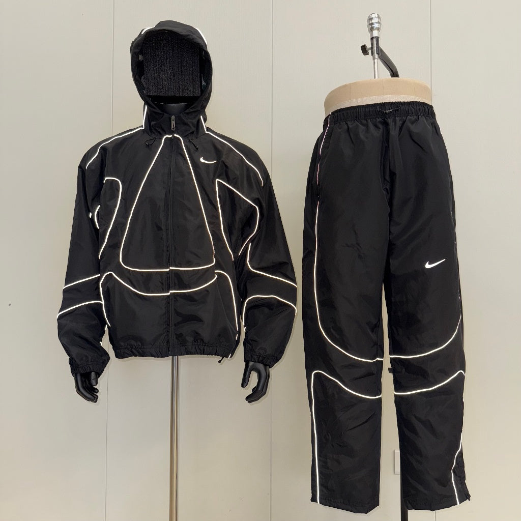 Corteiz x Nike NRG Track Jacket & Track Pants & Track Suit - Three Colors [ONYX BLACK, GULLY GREY, OFF WHITE] - 100% BNIP