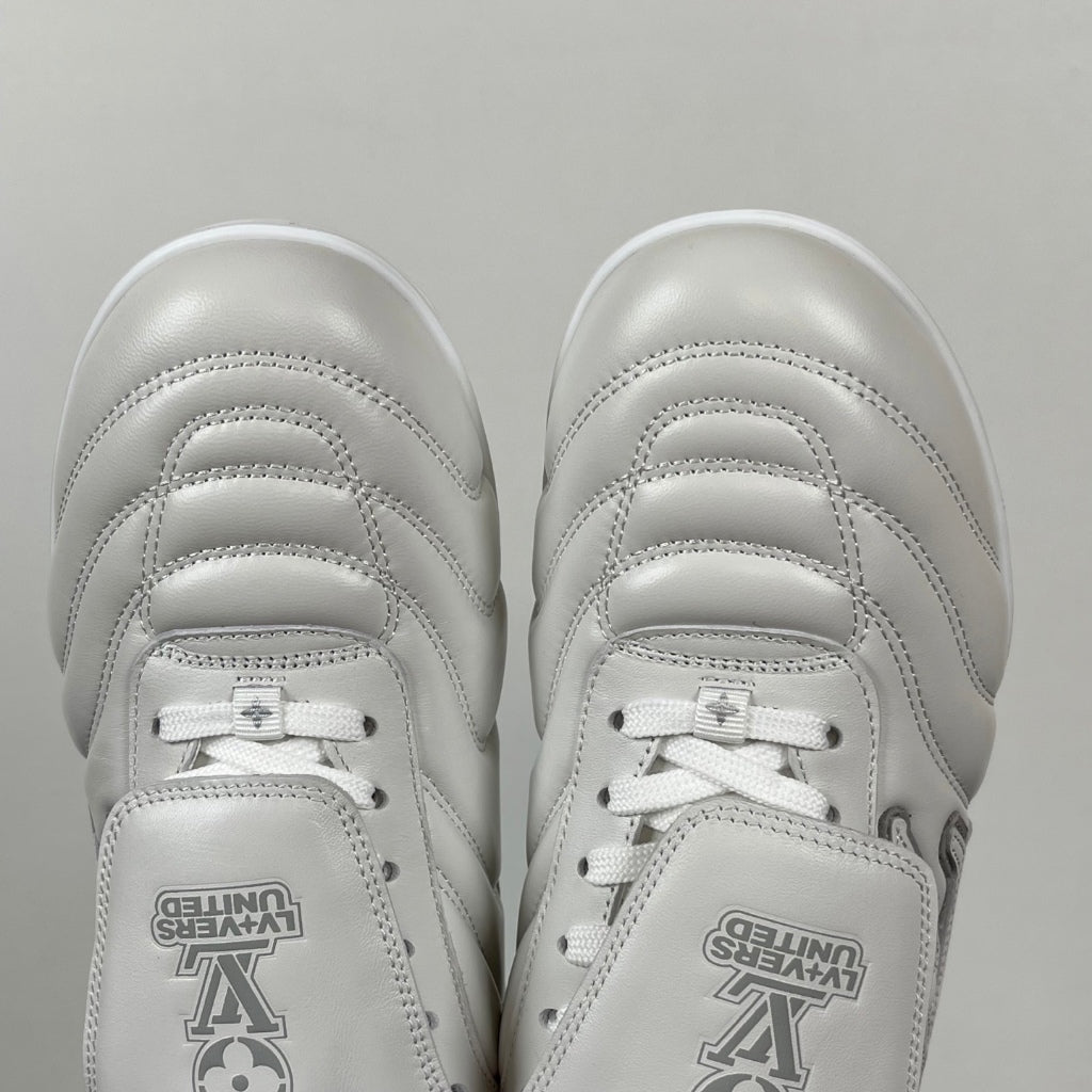 L..V Footprint Soccer Sneakers