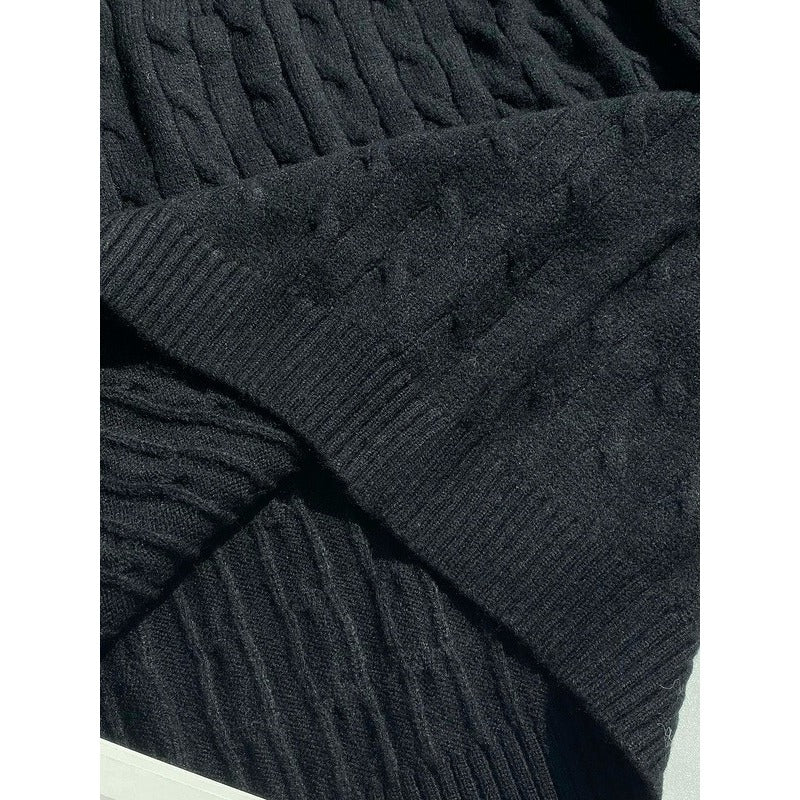 RL Cable-Knit Cotton Full-Zip Jumper