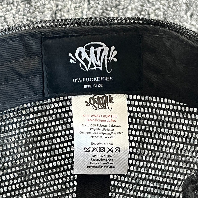 Syna World Rope Trucker Hat [BLACK/GREY/WHITE/BLACK RED/BLACK LILAC]