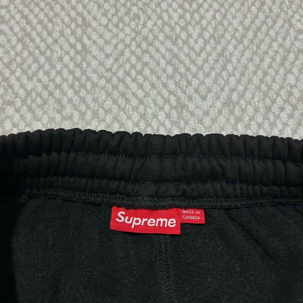 Supreme S Logo Zip Up Hoodie & Sweatpants Set - Black - FW24