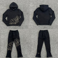 Syna World Slice Tracksuit - Black/Rose Gold