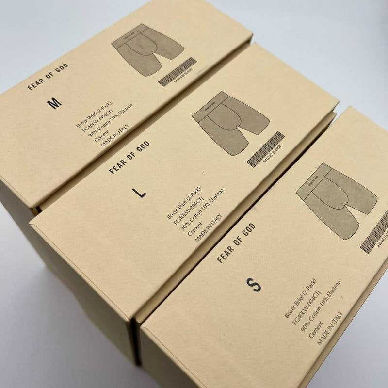 Fear of God Luxury Loungewear Boxer Brief (2 Pack)