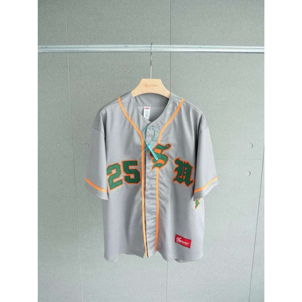 Supreme Old English Baseball Jersey SS25