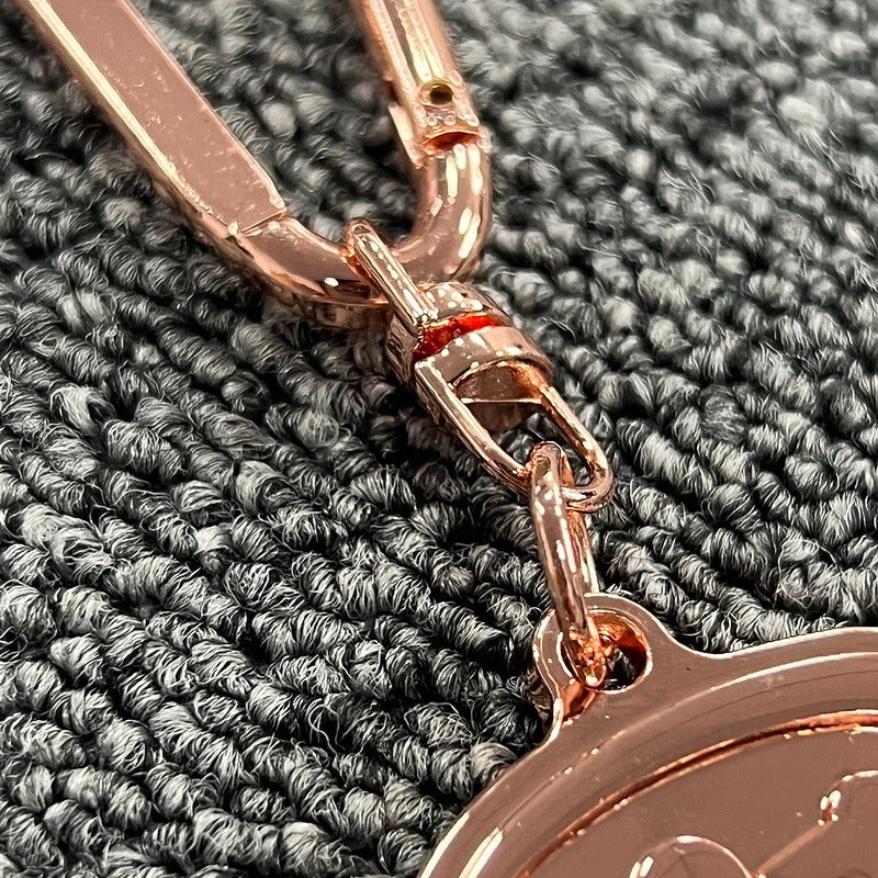 Syna World x Can't Rush Greatness Keyring - Rose Gold