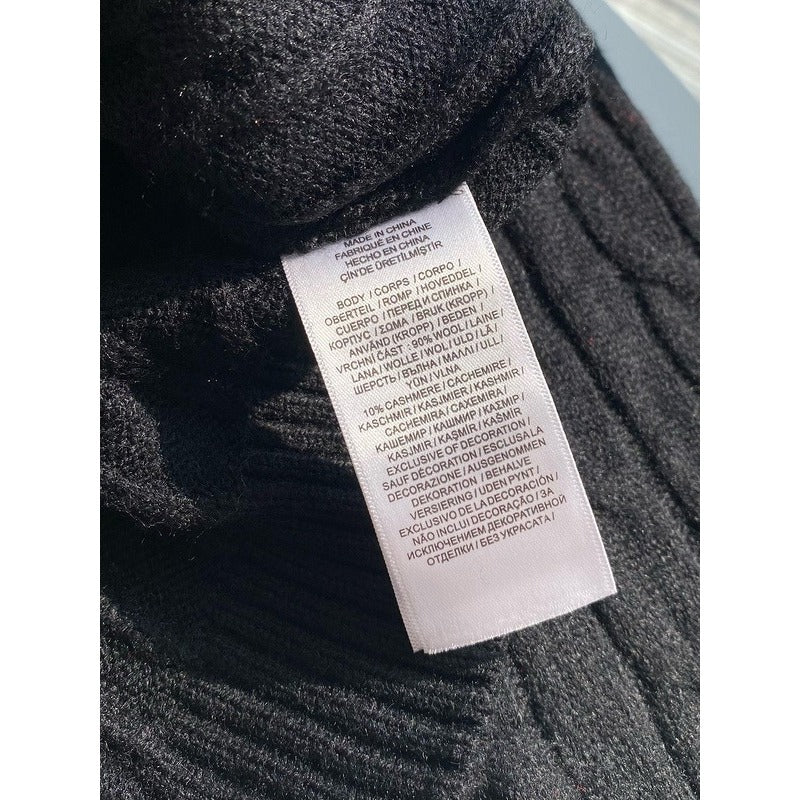 RL Cable-Knit Cotton Full-Zip Jumper