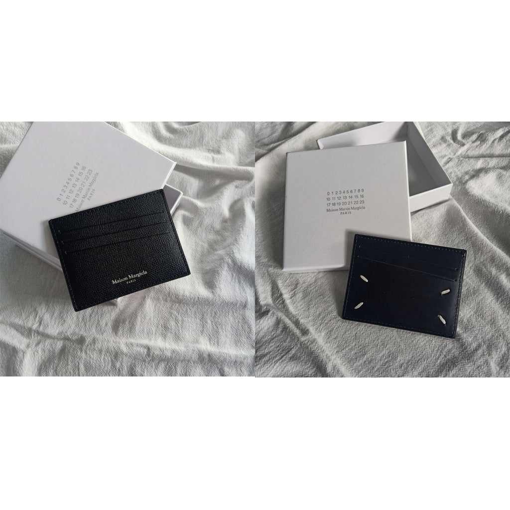 Maison Margiela Four-Stitch Leather Card Holder & Wallet (All Types)