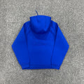 Syna World - Neoprene Embossed Zip Hoodie Blue
