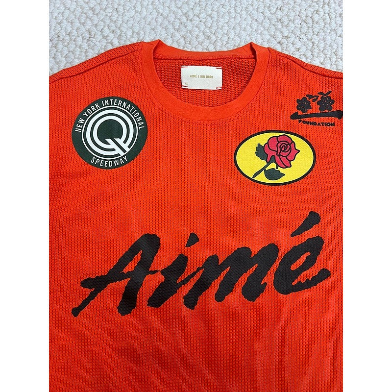 Aime Leon Dore Mesh Moto Long-Sleeve Tee