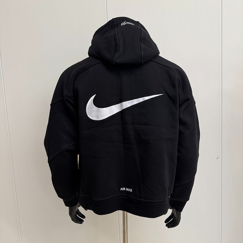 Supreme Nike Zip Up Hooded Sweatshirt (SS25) - Black
