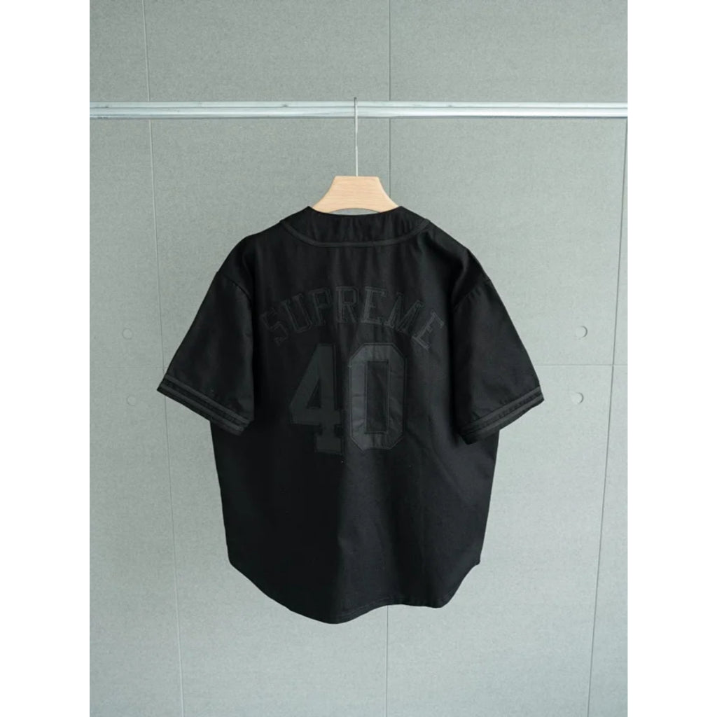Supreme x 40 Acres Twill Baseball Jersey