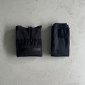 Trapstar Hoodie & Pants Set - Decoding chenille 2.0 All Black
