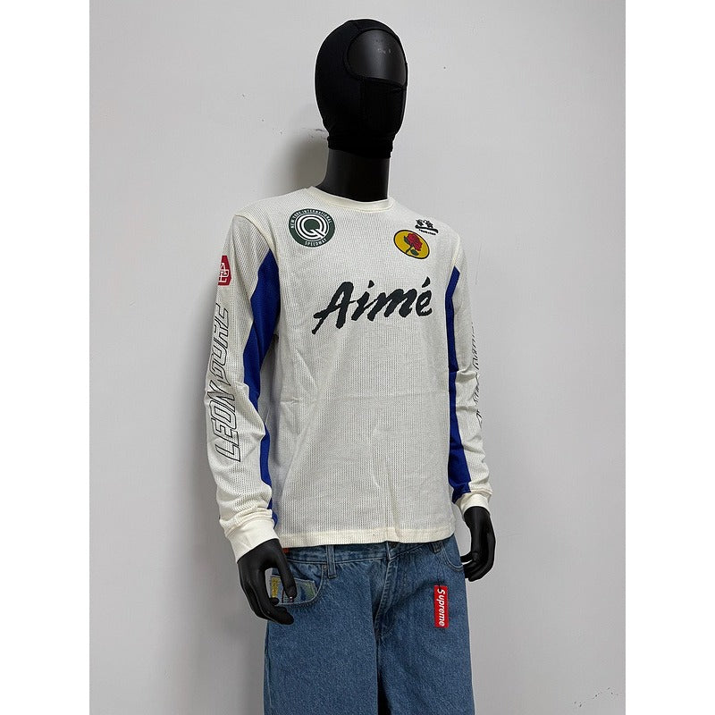 Aime Leon Dore Mesh Moto Long-Sleeve Tee