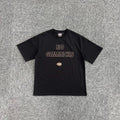 Central Cee x Syna World CRG No Gimmicks T-Shirt - Black/Rose Gold (Can't Rush Greatness Merchandise)