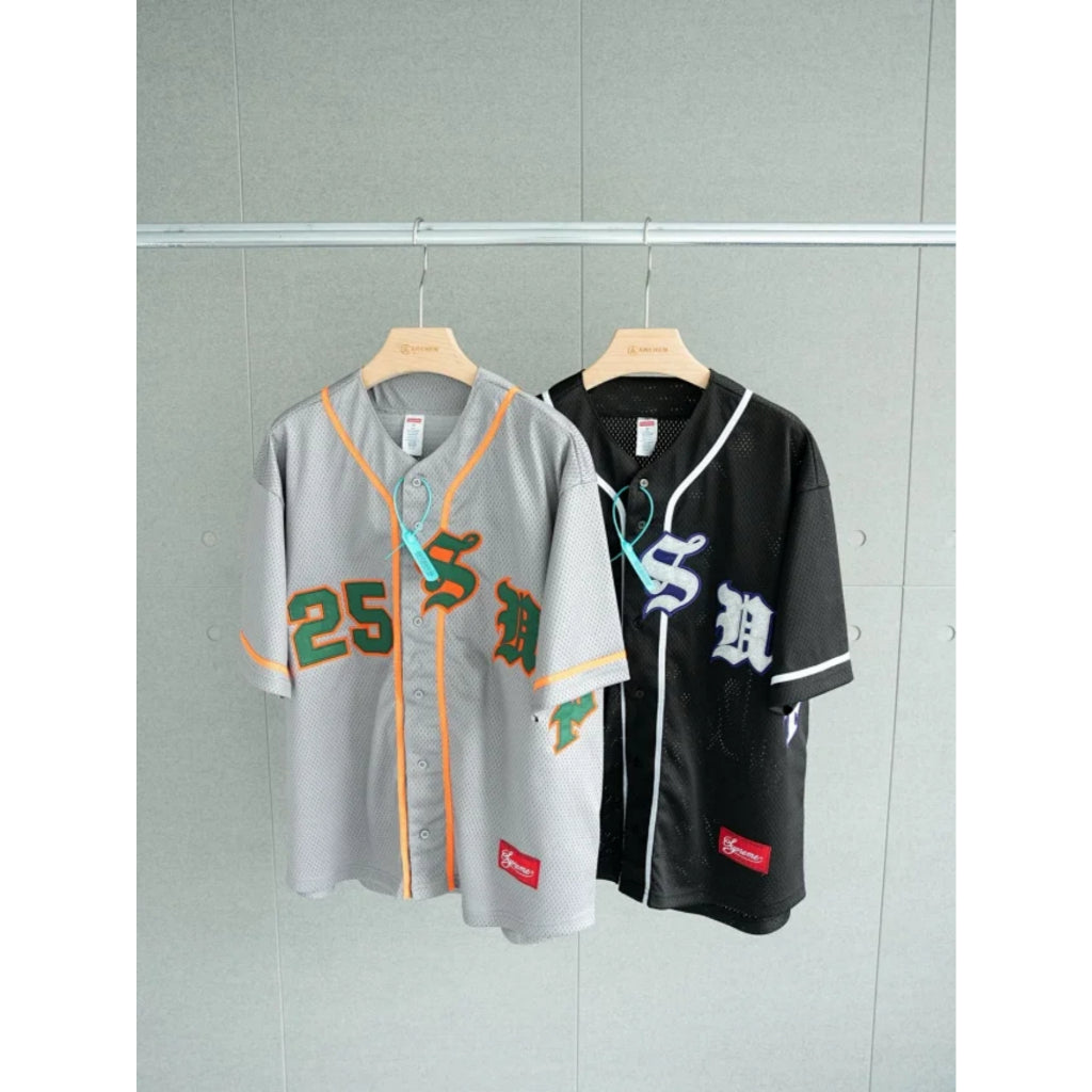 Supreme Old English Baseball Jersey SS25