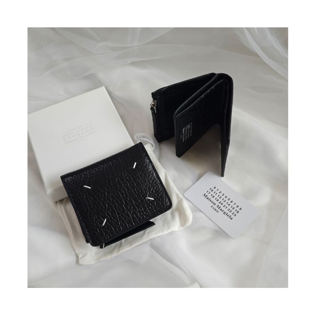 Maison Margiela Four-Stitch Leather Card Holder & Wallet (All Types)