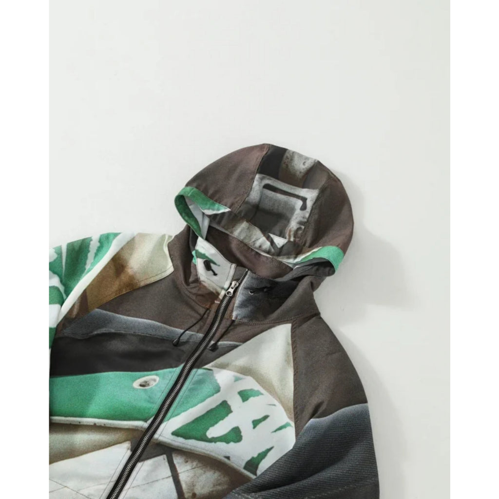 Stussy Beach Shell Jacket Baja Print
