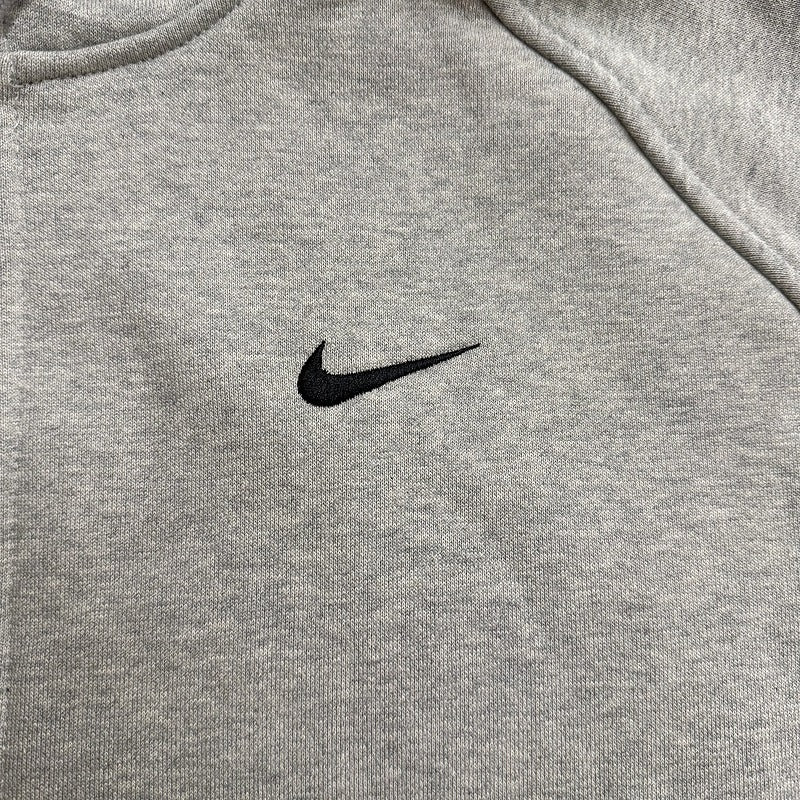 Supreme Nike Zip Up Hooded Sweatshirt (SS25) - Grey