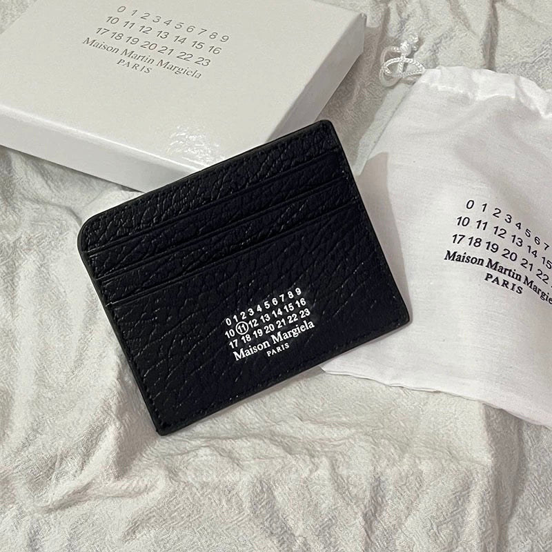 Maison Margiela Four-Stitch Leather Card Holder & Wallet (All Types)