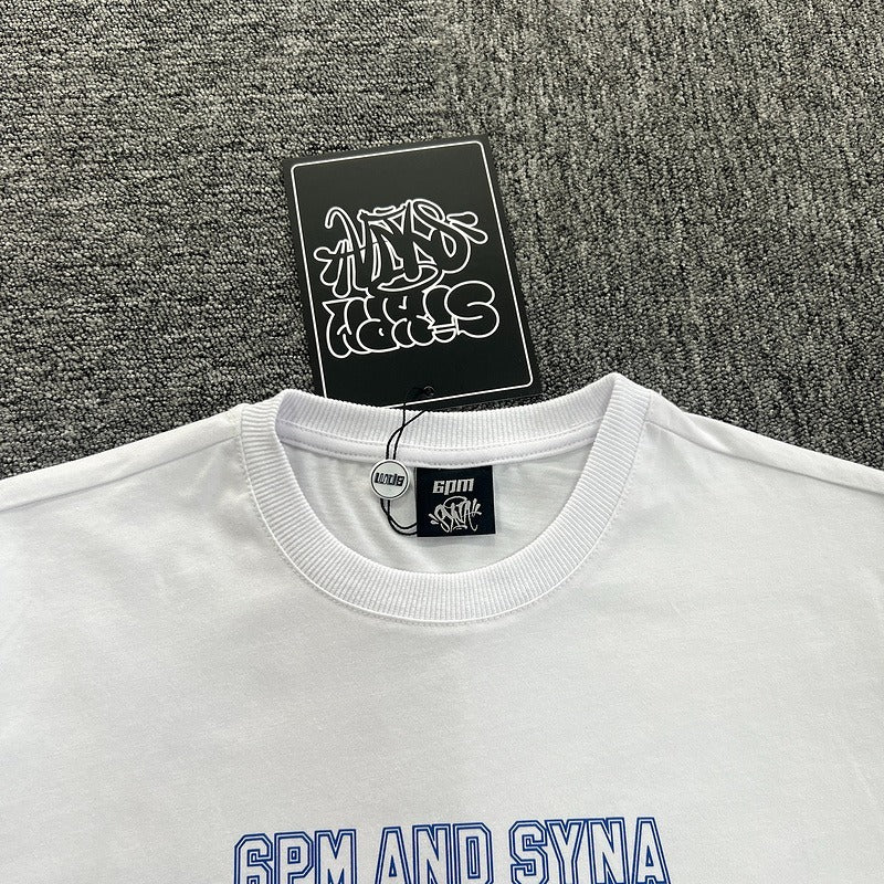 6PM X Syna World Central Cee Can't Rush Greatness Tee (Black/White)