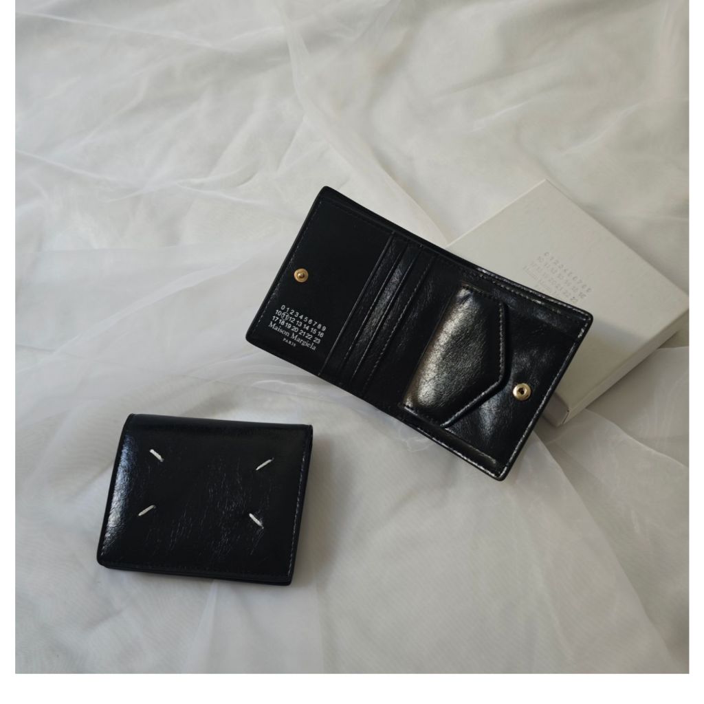 Maison Margiela Four-Stitch Leather Card Holder & Wallet (All Types)