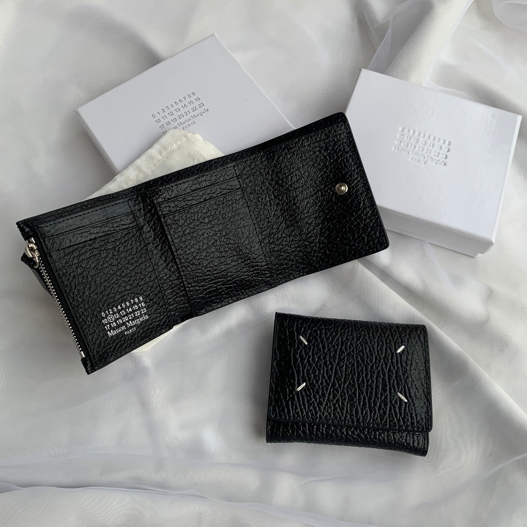 Maison Margiela Four-Stitch Leather Card Holder & Wallet (All Types)
