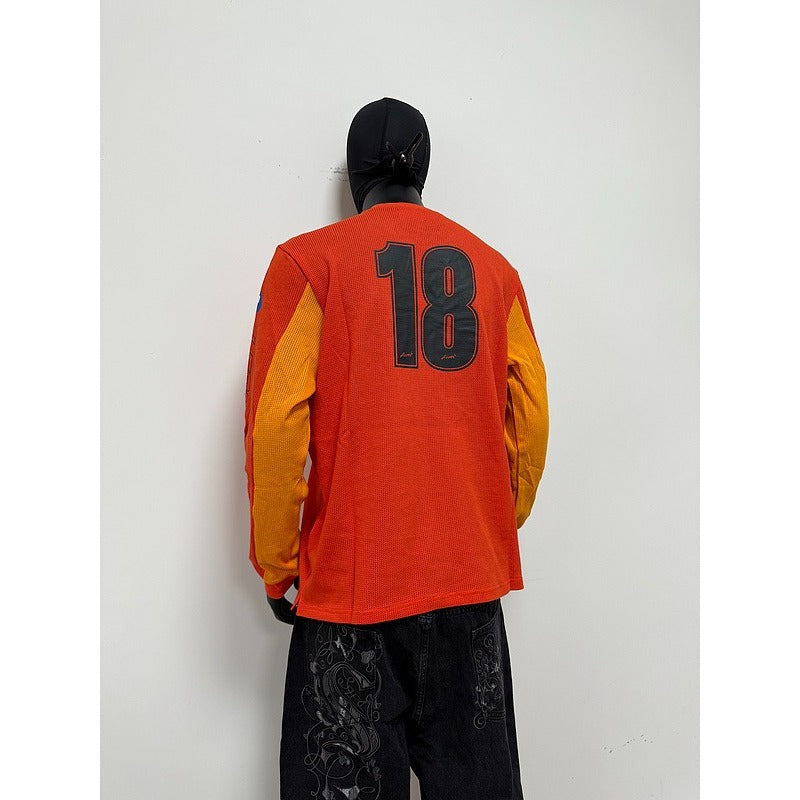 Aime Leon Dore Mesh Moto Long-Sleeve Tee