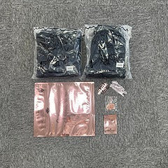 Syna World Slice Tracksuit - Black/Rose Gold