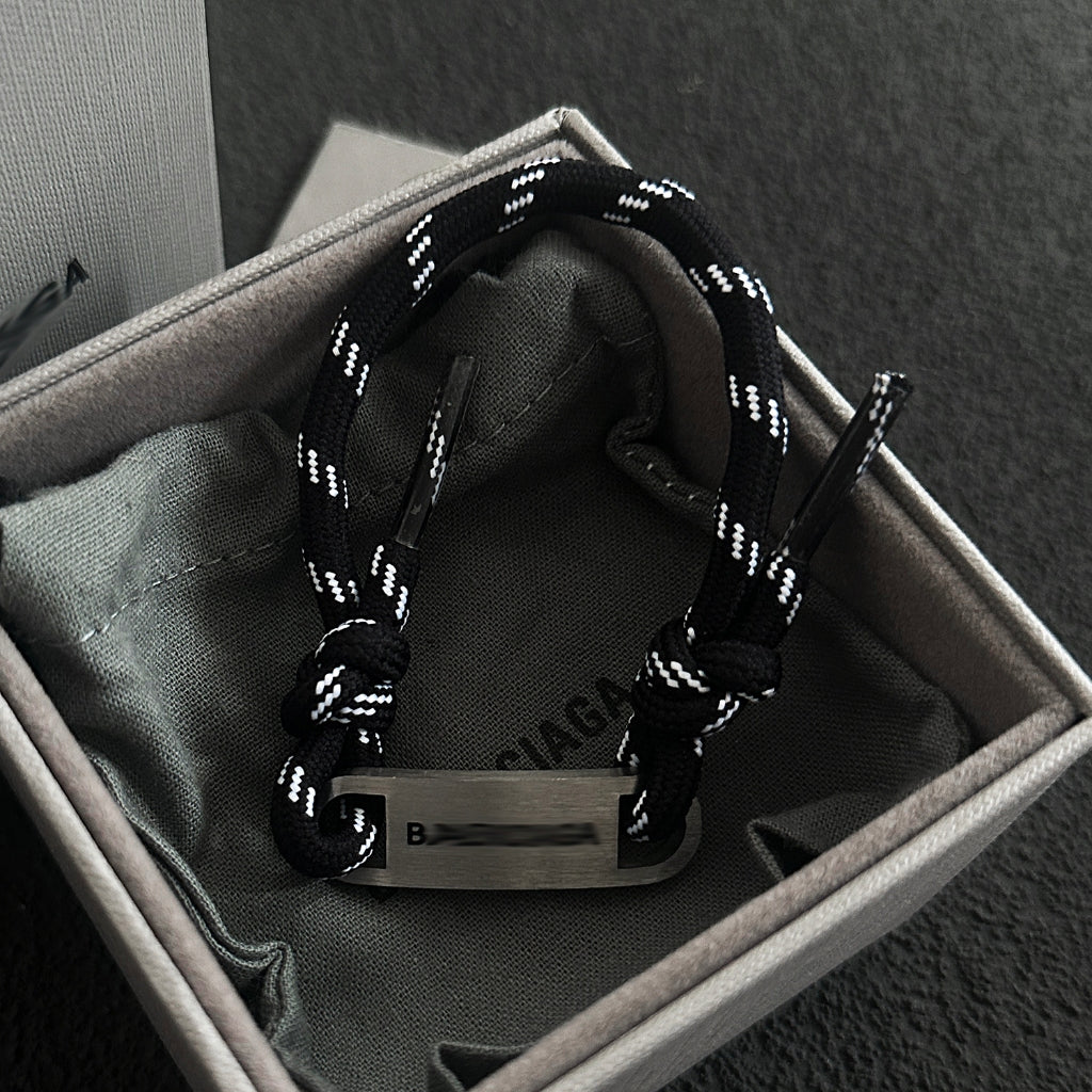 BAL Logo Plate Bracelet
