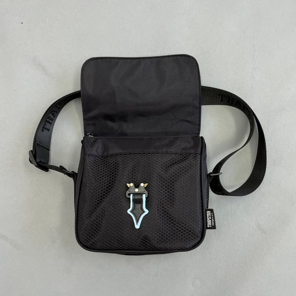 Trapstar Irongate T Crossbody Bag [Can't Rush Greatness Rose Gold/Black Line/White Line/Reflective]